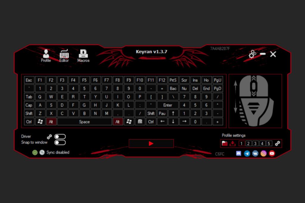 BotMek Virtual keyboard