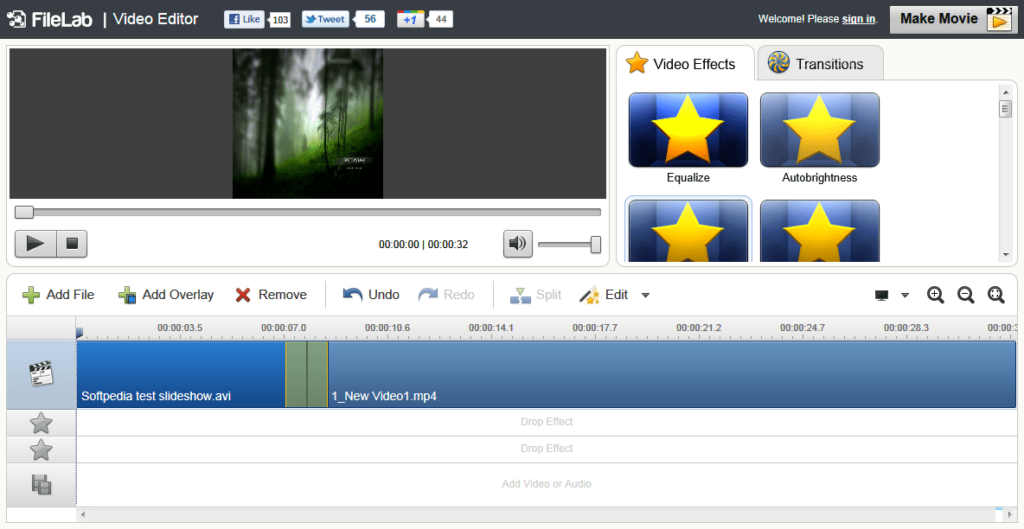 FileLab Video Editor Visual effects