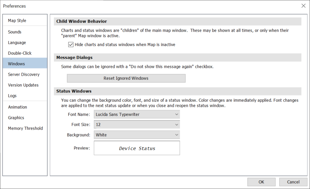 InterMapper RemoteAccess Interface configuration