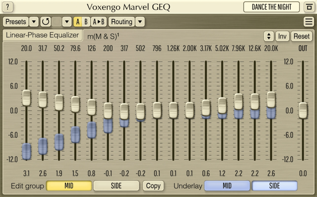 Voxengo Marvel GEQ Graphic equalizer