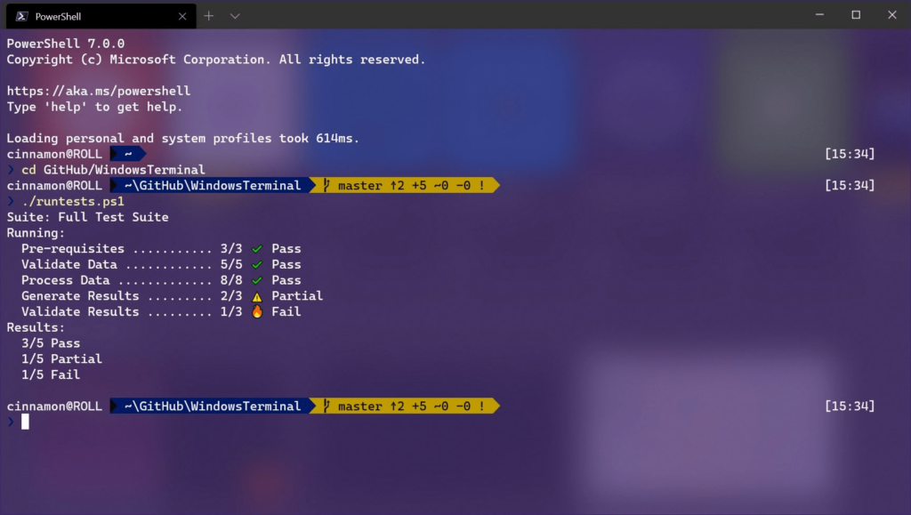 Windows Terminal Preview Command line console