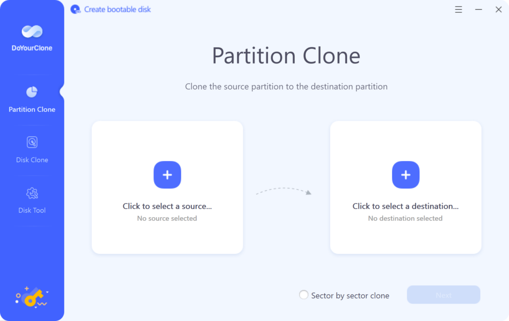 DoYourClone Partition cloning