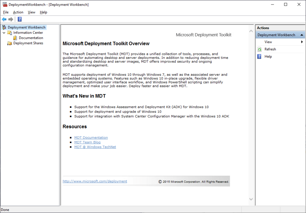 Microsoft Deployment Toolkit Overview