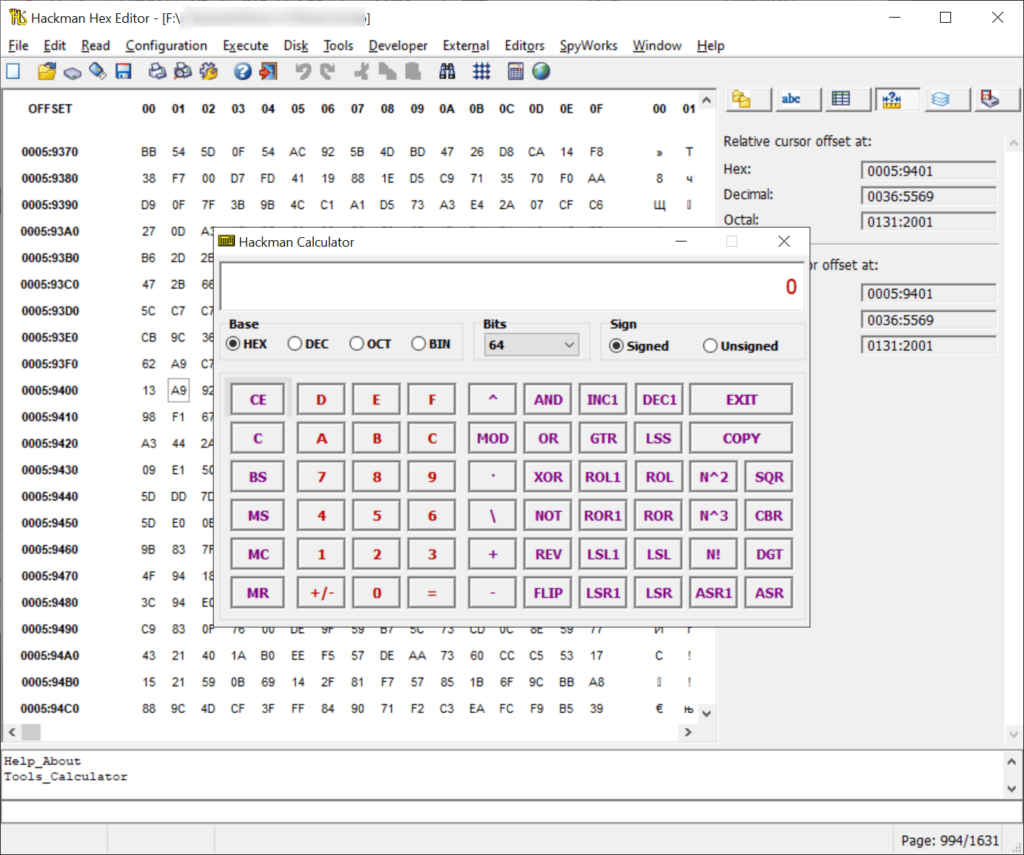 Hackman Suite Calculator